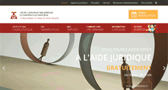 Desktop Screenshot of aidejuridiquesaglac.com